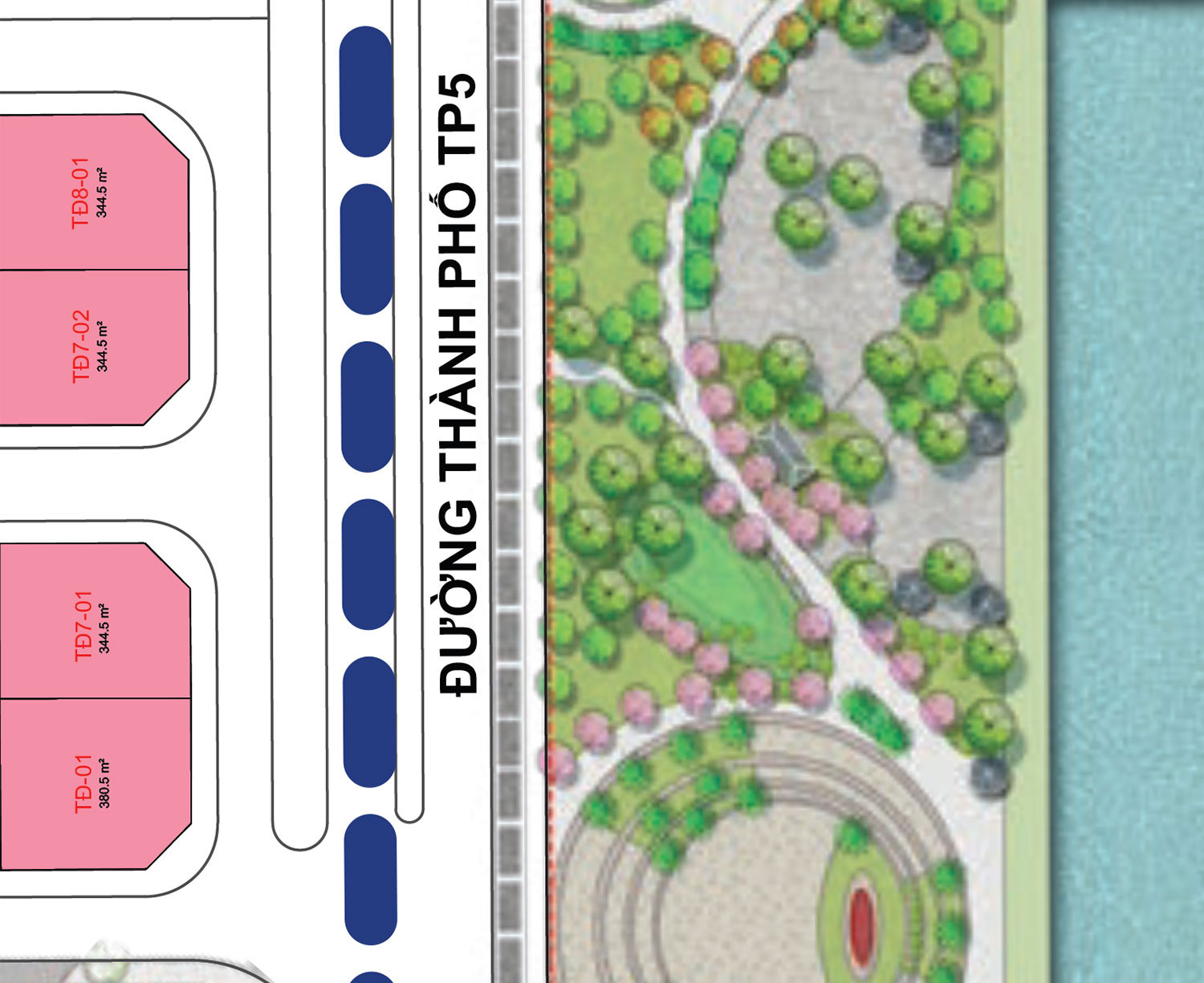 Vị trí Biệt thự đơn lập Thịnh Vượng