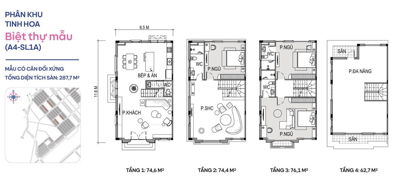 Biệt thự song lập Vinhomes Cổ Loa 4