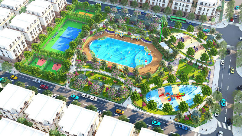 Khám phá Hệ thống công viên Vinhomes Global Gate Cổ Loa 2 Swan Park