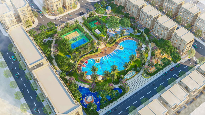 Khám phá Hệ thống công viên Vinhomes Global Gate Cổ Loa Công viên Ngọc Trai Pearl Park