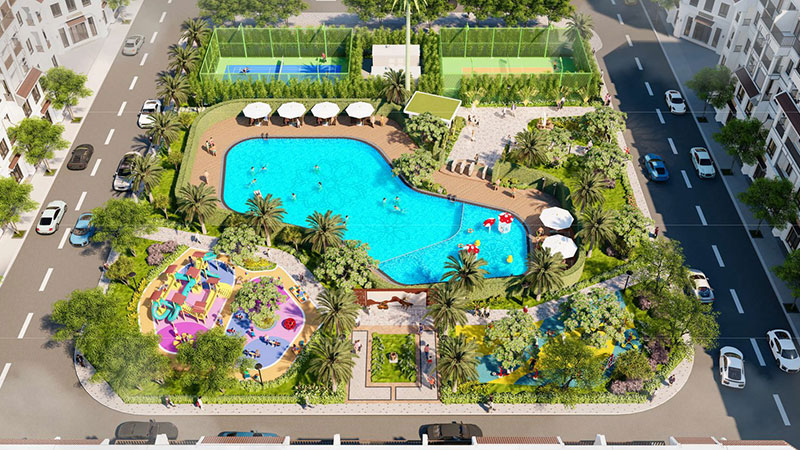 Khám phá Hệ thống công viên Vinhomes Global Gate Cổ Loa Công viên Đông Dương Indochine Park