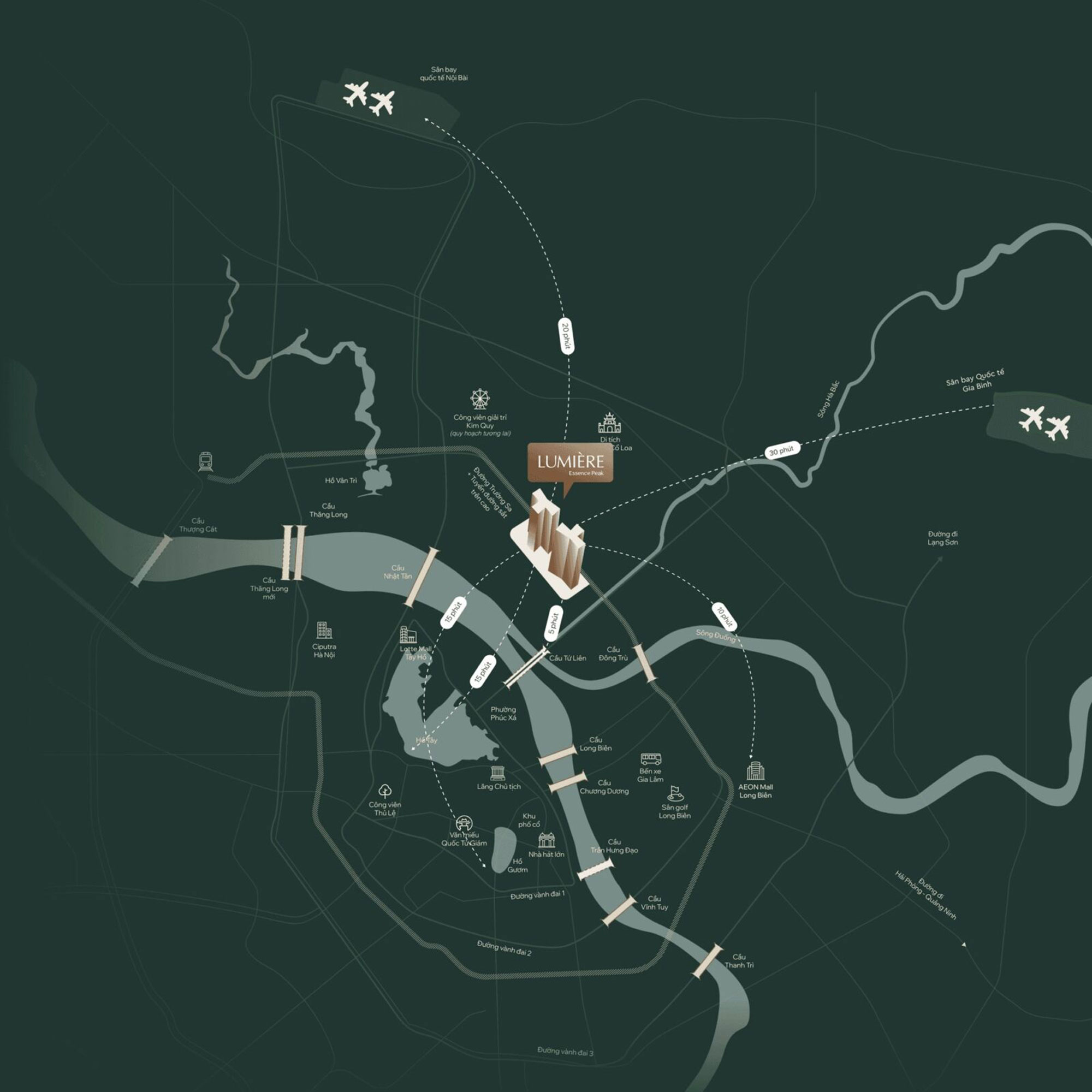 Chung cư Lumiere Essence Peak Cổ Loa 2