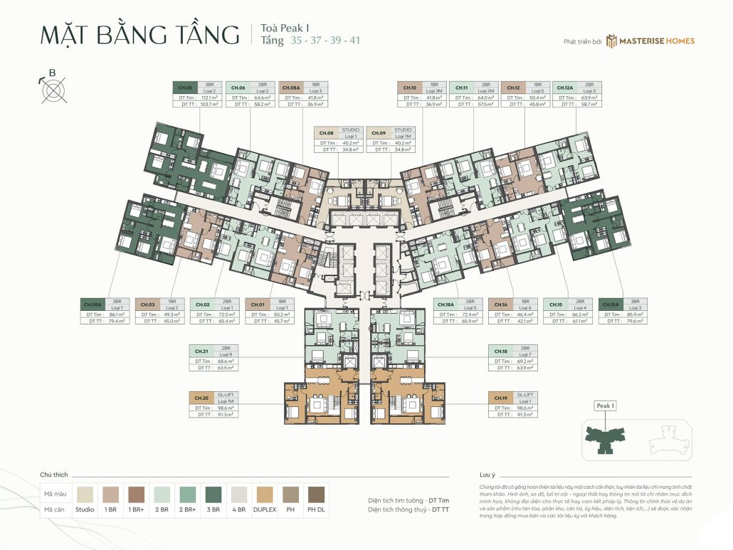 Chung cư Lumiere Essence Peak Cổ Loa 21