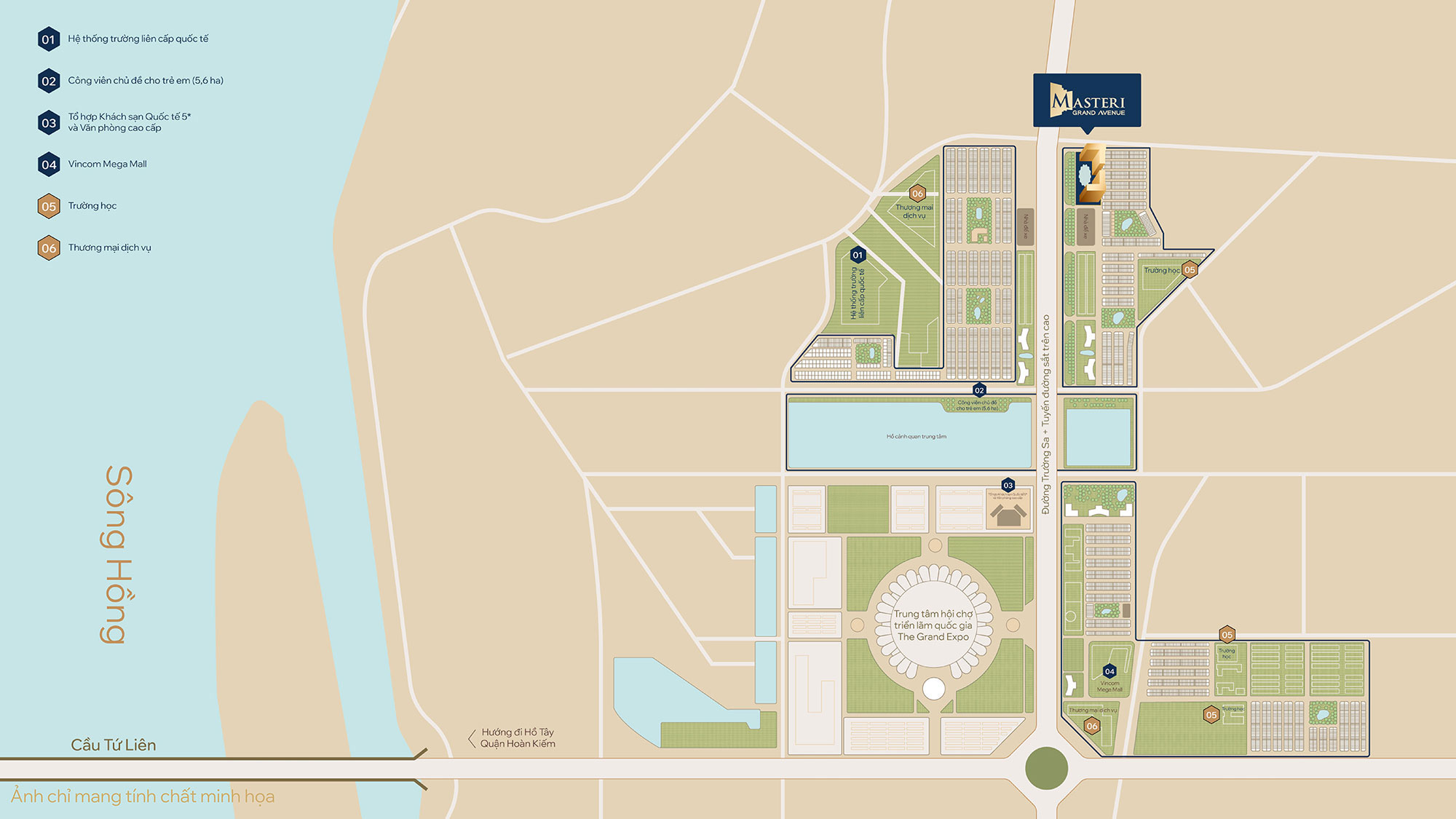 Masteri Grand Avenue Cổ Loa 4