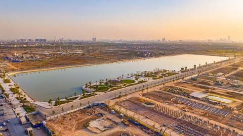 Hồ Thiên Nga – Kỳ quan nổi bật của Vinhomes Global Gate Cổ Loa