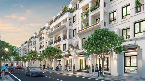 Nhà phố ghép cặp: Sản phẩm mới của Vinhomes Cổ Loa