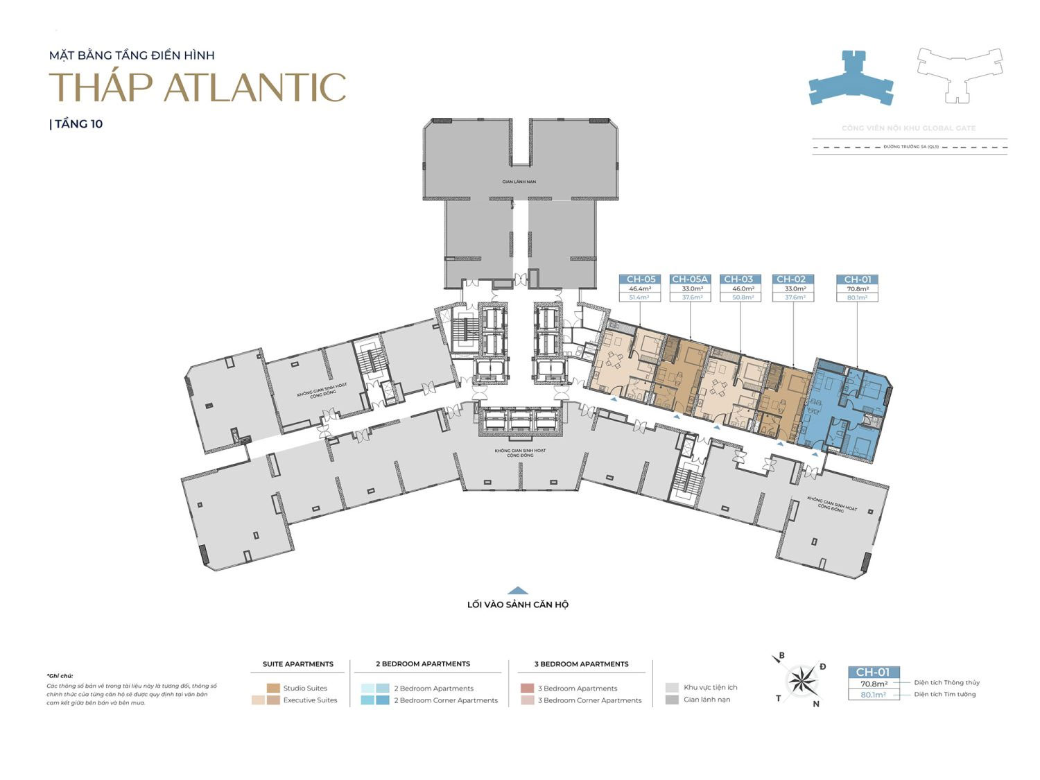 Tòa Atlantic The Continental 6