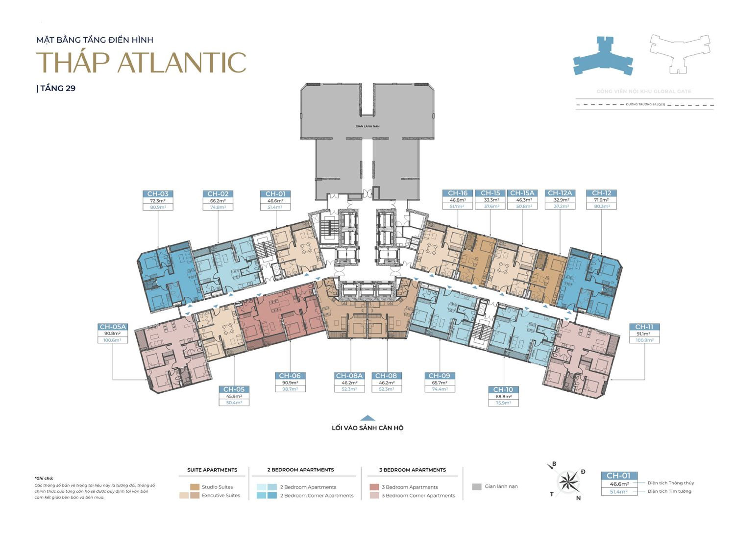 Tòa Atlantic The Continental 8