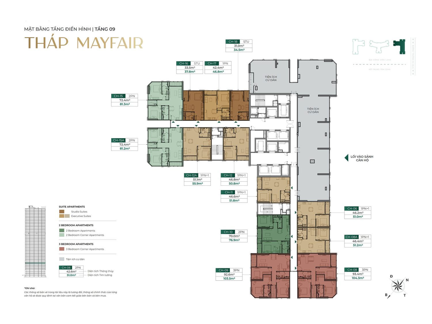 Tòa Mayfair The Cosmopolitan 9