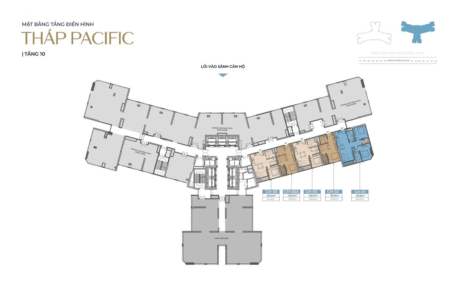 Tòa Pacific The Continental 10
