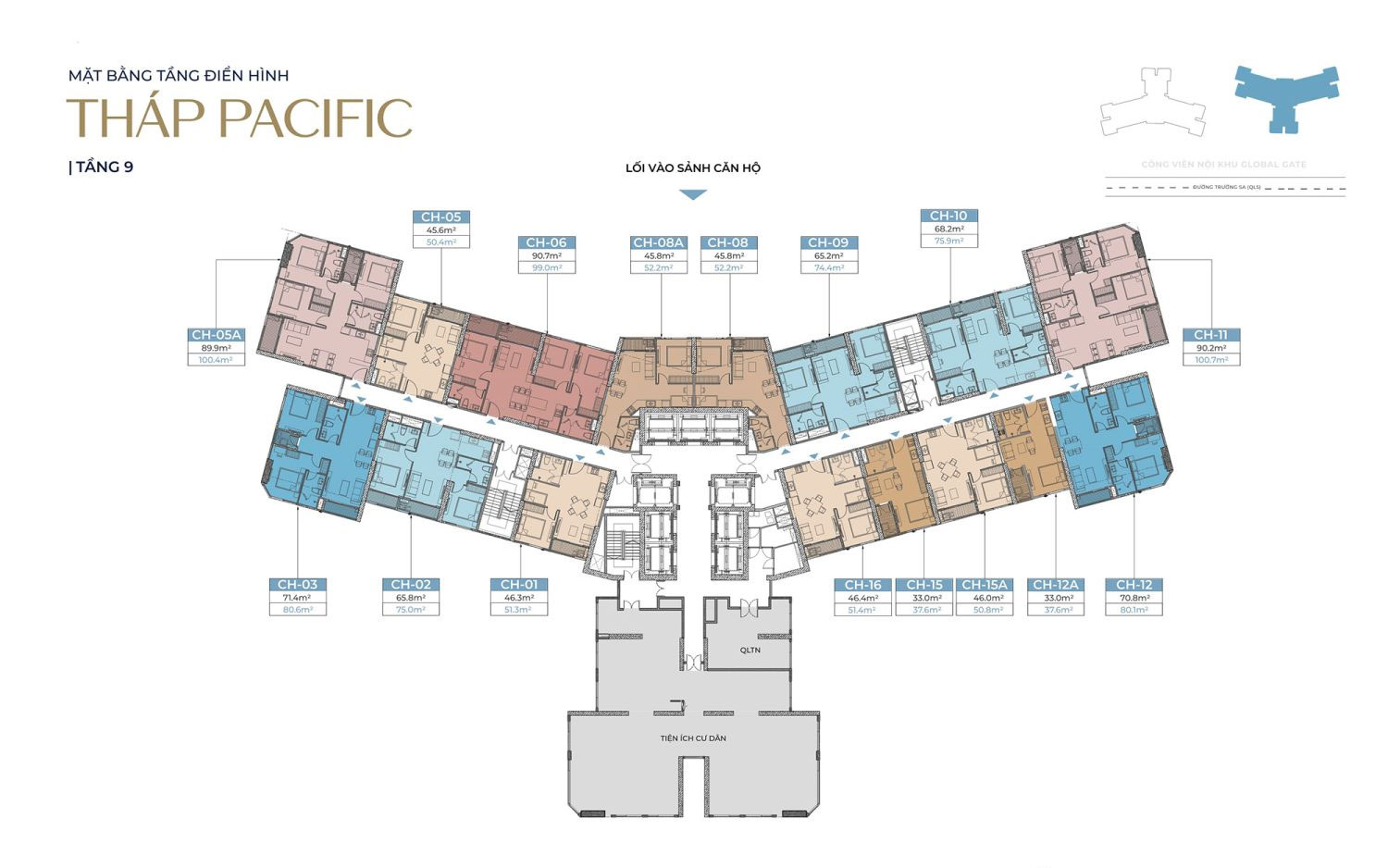 Tòa Pacific The Continental 9