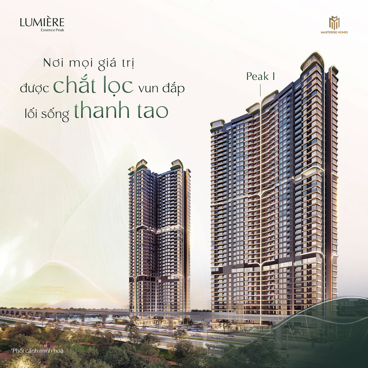 Tòa Peak 1 Lumiere Essence Peak 2