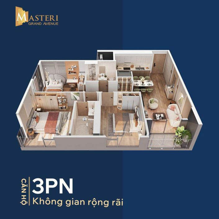 Tòa Sunrise Masteri Grand Avenue Cổ Loa 19